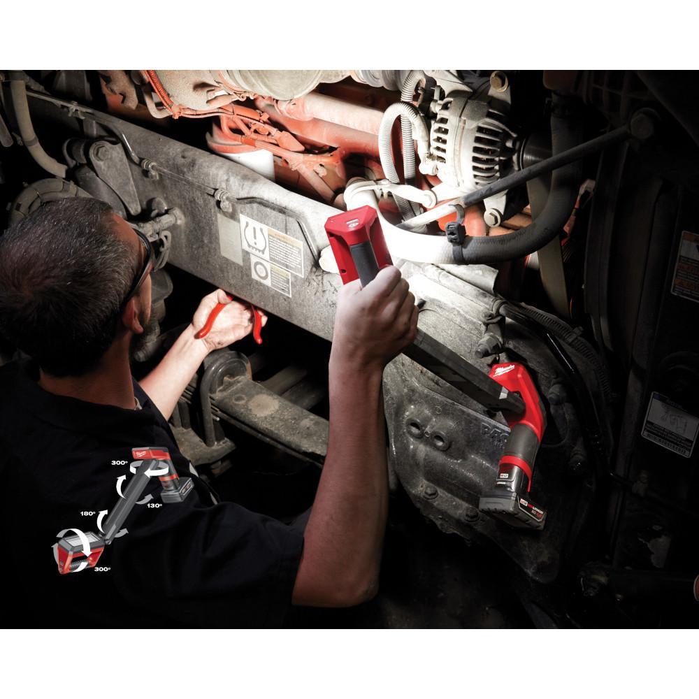 Milwaukee&reg; 2126-21XC M12&trade; Cordless Portable Underbody Light Kit, LED Bulb, Plastic Housing, 1200 Lumens