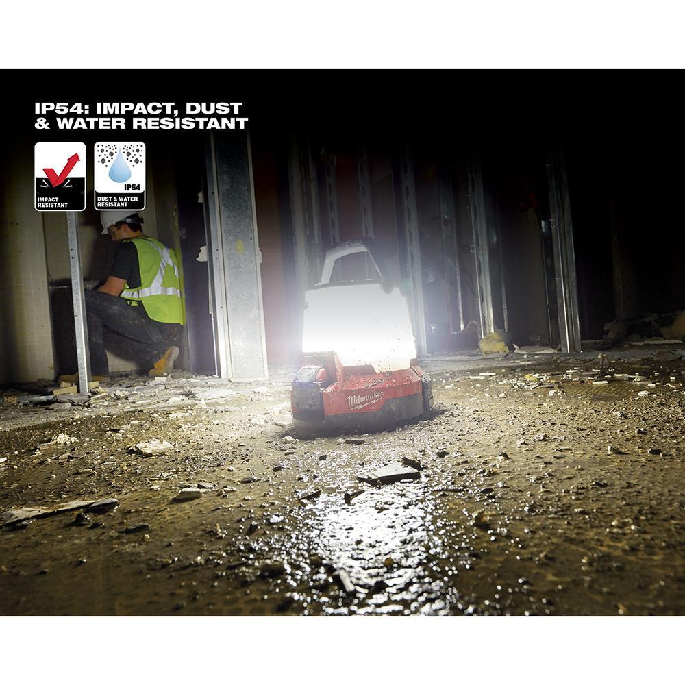 Milwaukee&reg; M18&trade; 2145-20 Compact Site Light, LED Lamp, 18 V DC, Li-Ion Battery