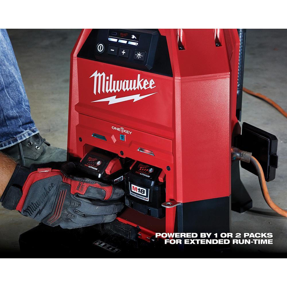 Milwaukee&reg; M18&trade; RADIUS&trade; 2150-20 Cordless Site Light/Charger With One-Key&trade;, LED Lamp, 18 V DC, Li-Ion Battery