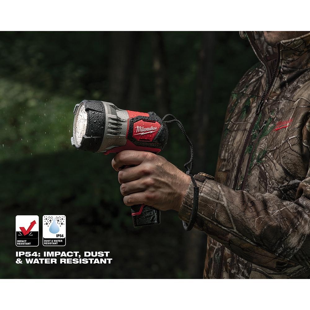 Milwaukee&reg; M12&trade; TRUEVIEW&trade; 2353-20 Cordless Spotlight, LED Lamp, 12 V DC, Li-Ion Battery