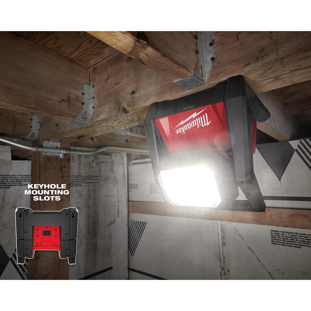 Milwaukee&reg; 2366-20 M18 FUEL&trade; ROVER&trade; Dual Power Portable Flood Light, LED Lamp, 18 V