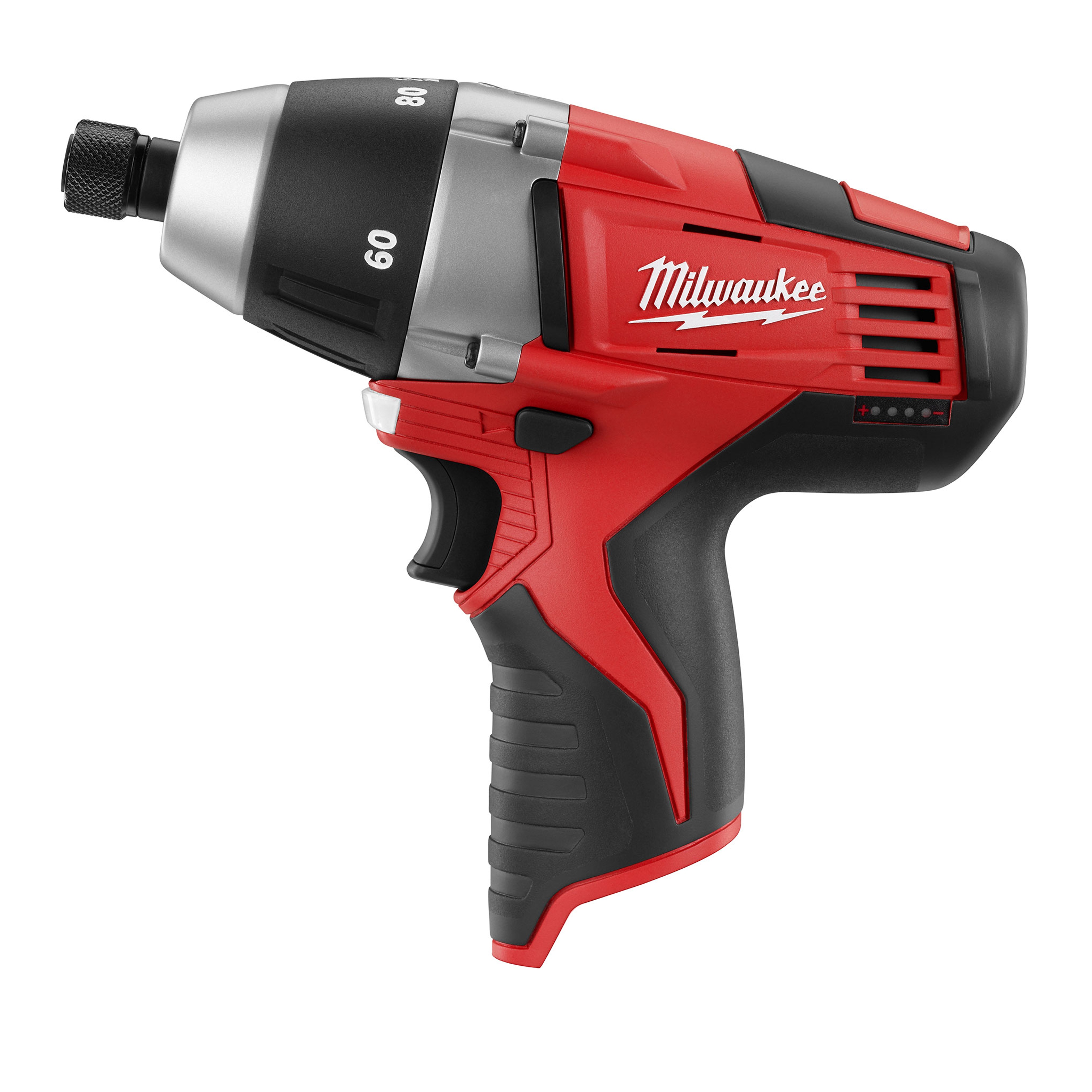 Milwaukee&reg; M12&trade; 2455-20 Compact Lightweight Cordless Driver, 1/4 in Chuck, 12 V DC, 750 rpm No-Load, 7-1/2 in OAL, Li-Ion Battery