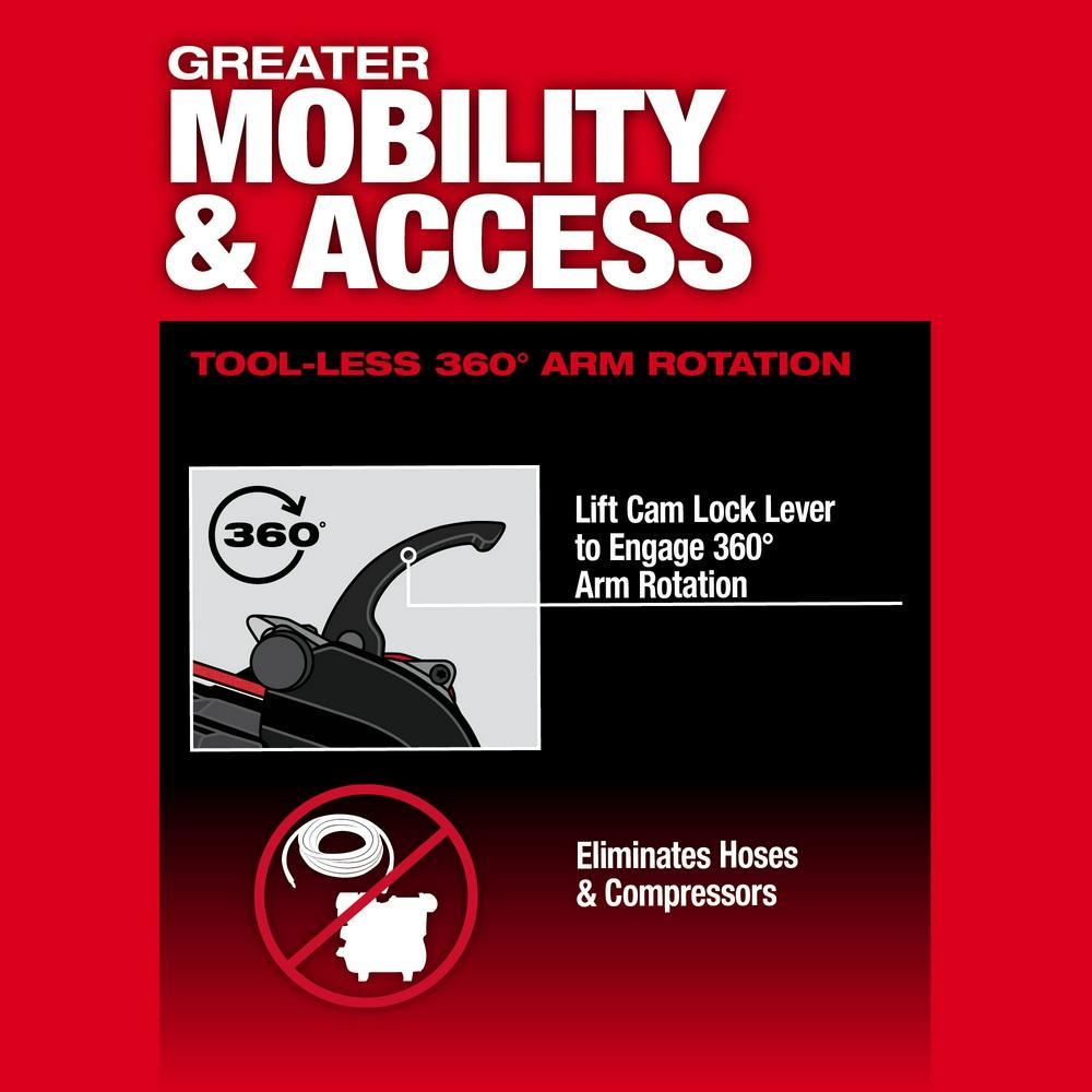 Milwaukee&reg; 2482-20 M12 Cordless File, 1/2 in W Belt x 18 in L, 12 V, Li-Ion Battery
