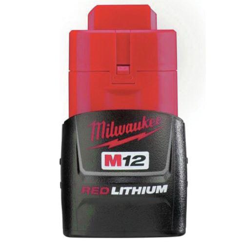 Milwaukee&reg; M12&trade; 2494-82 2-Tool Keyless Cordless Combination Kit, Tools: 2407-80 2-Speed 0 to 400/0 to 1500 rpm 3/8 in Cordless Drill Driver/2462-80 Impact Driver, 12 V DC, 1.5 Ah Li-Ion Battery