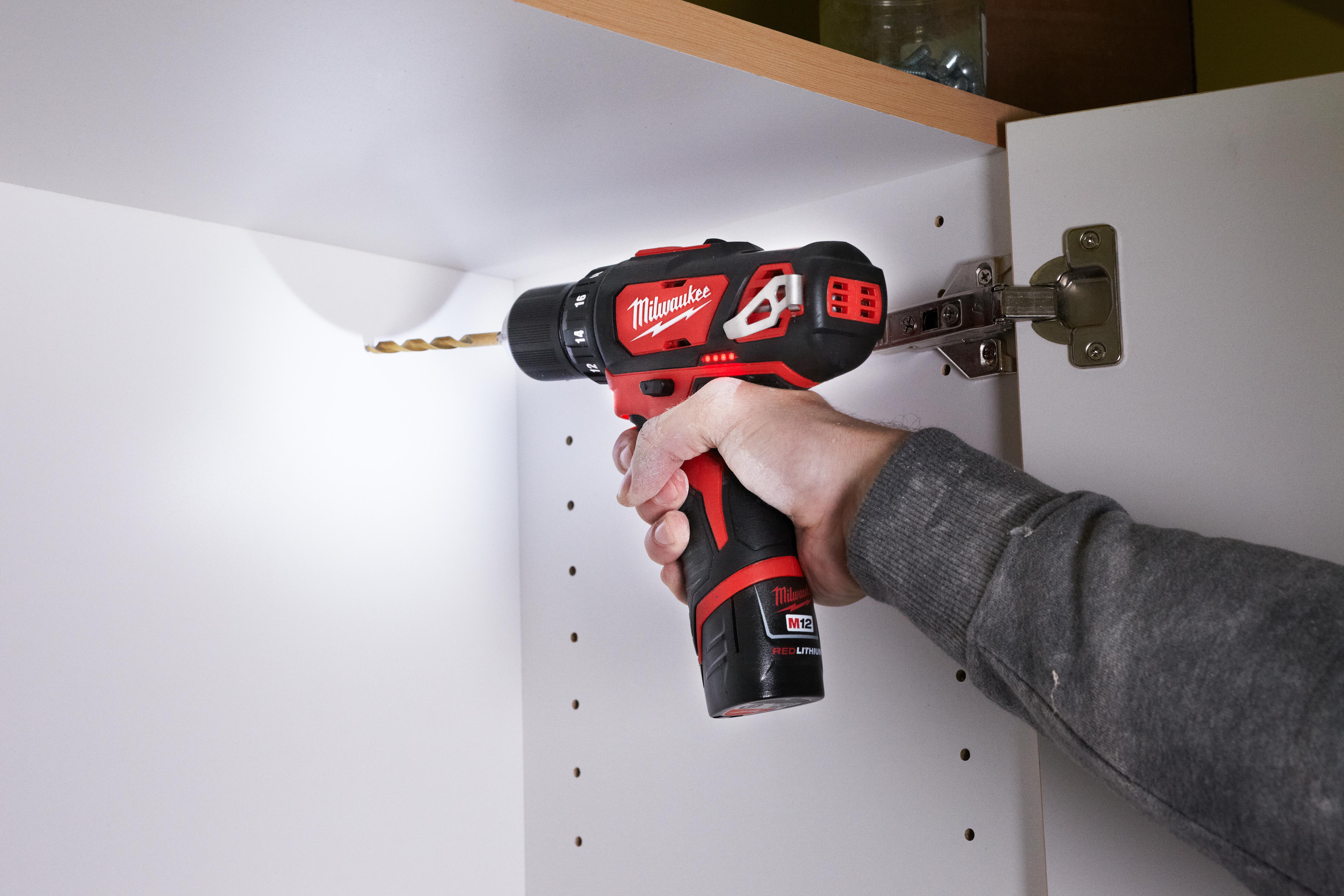 Milwaukee&reg; M12&trade; 2498-24 4-Tool Cordless Combination Kit, Tools: Drill/Impact Driver/Reciprocating Saw, 12 V DC, 1.5 Ah Lithium-Ion, Keyless Blade