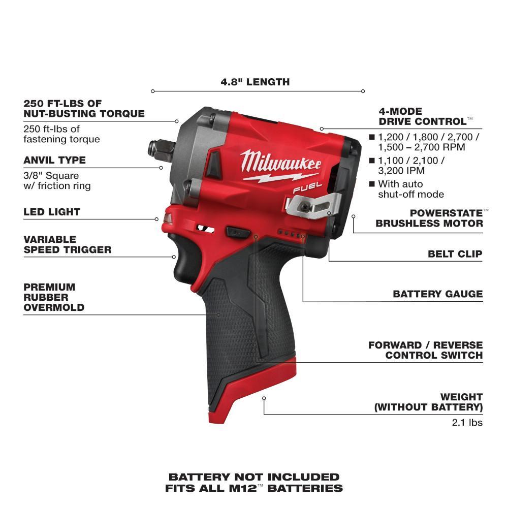 Milwaukee&reg; 2554-20 MILT 2554-20