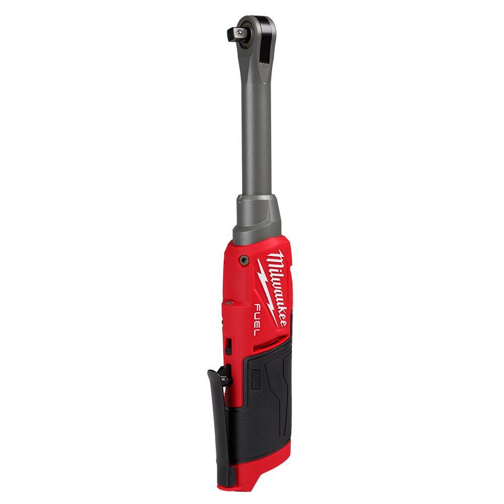 Milwaukee&reg; M12&trade; 2457-20 Double Insulated Cordless Ratchet, 3/8 in Drive, 35 ft-lb Torque, 250 rpm Speed, 12 V DC, Li-Ion Battery, 10-3/4 in OAL