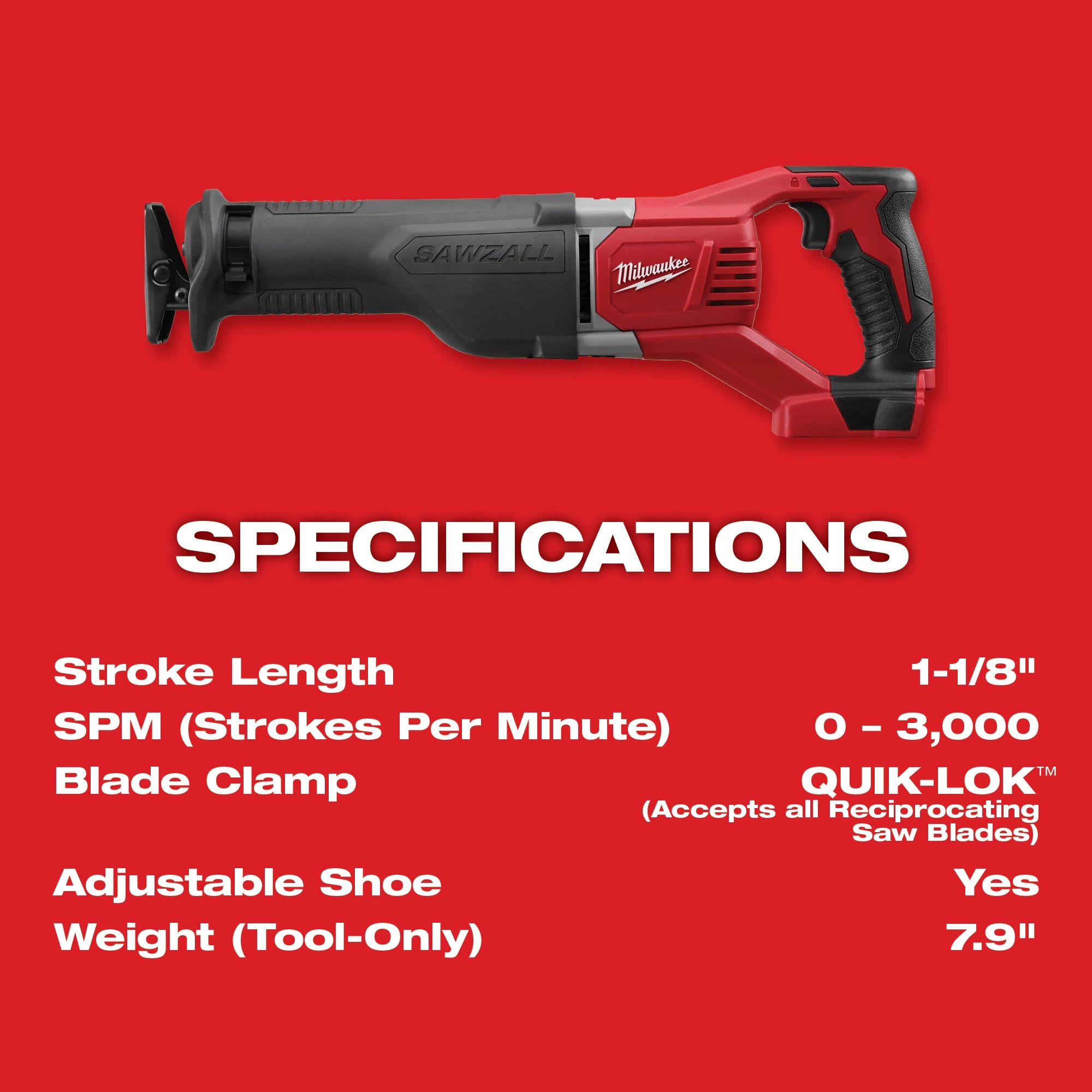 Milwaukee&reg; 2621-20 59434