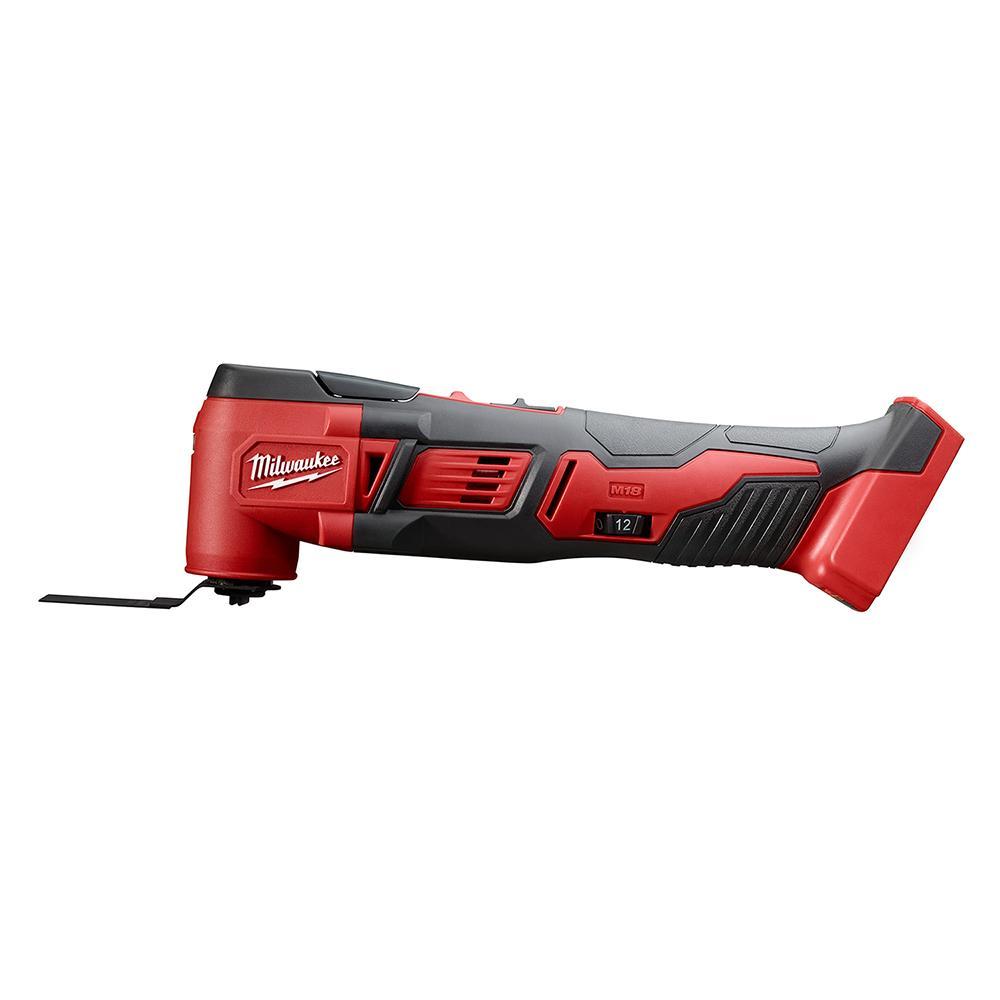 Milwaukee® 2526-20 M12™ FUEL™ Cordless Oscillating Multi-Tool Kit, 10000 to 20000 opm Speed, 12 VDC, Li-Ion Battery, 1 Battery, Yes, Variable Speed Dial Switch