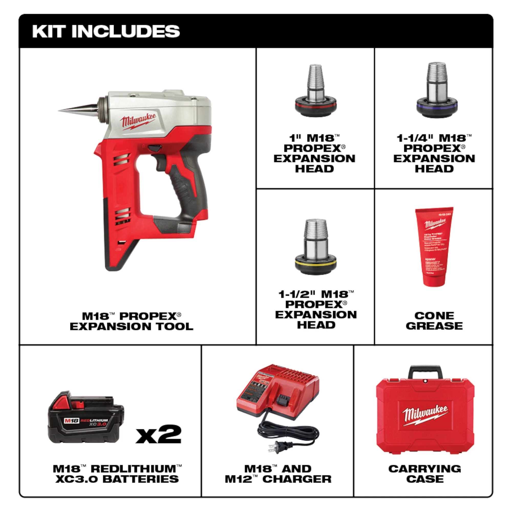 Milwaukee&reg; 2632-22XC MILT-2632-22XC