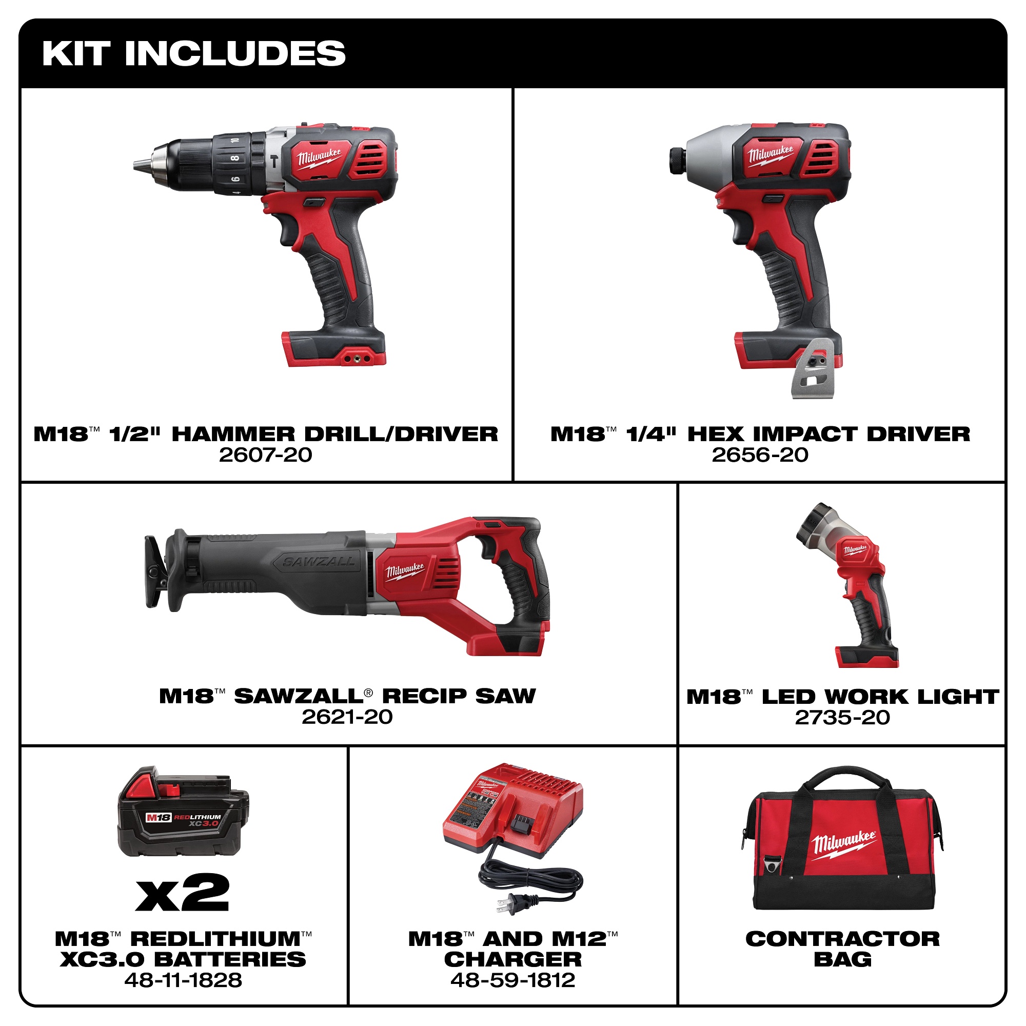 Milwaukee&reg; 2696-24 MIL 2696-24