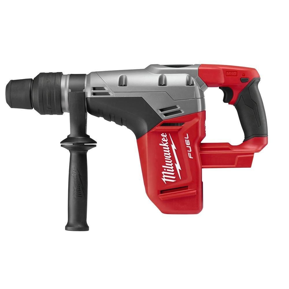 Milwaukee&reg; M18&trade; FUEL&trade; ONE-KEY&trade; 2914-22DE Cordless Rotary Hammer With ONE-KEY&trade; Dust Extractor Kit, 1 in SDS Plus Chuck, 18 V, 1330 rpm No-Load, Li-Ion Battery