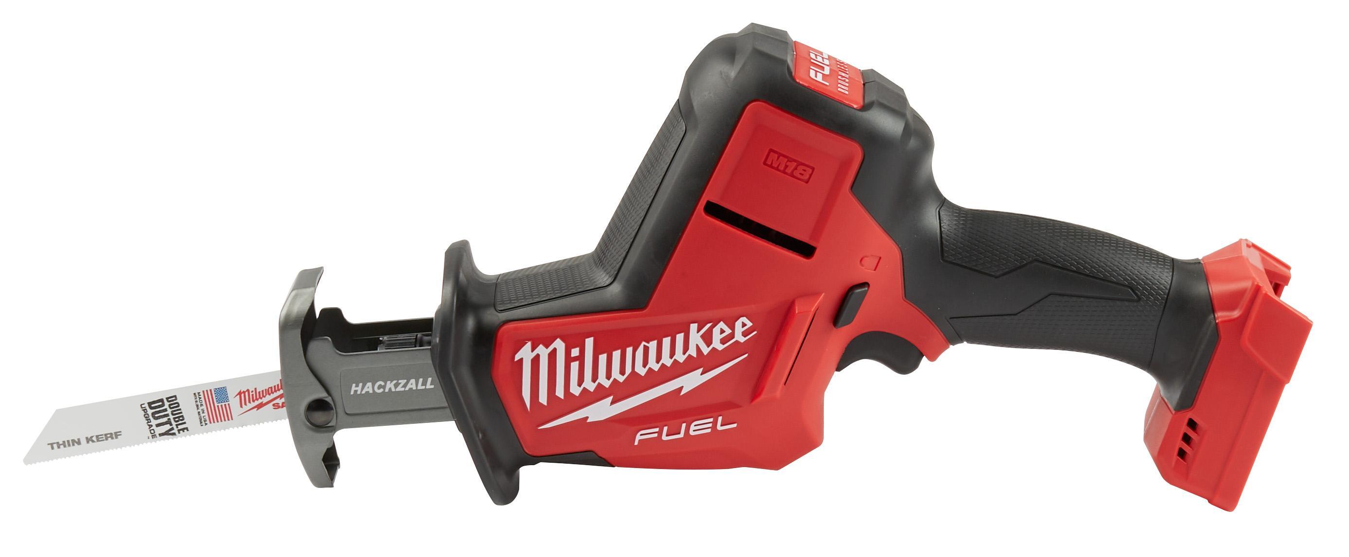 Milwaukee&reg; M18 FUEL&trade; HACKZALL&reg; 2719-80 Cordless Reciprocating Saw, 7/8 in L Stroke, 0 to 3000 spm, Straight Stroke, 18 V DC, 14 in OAL
