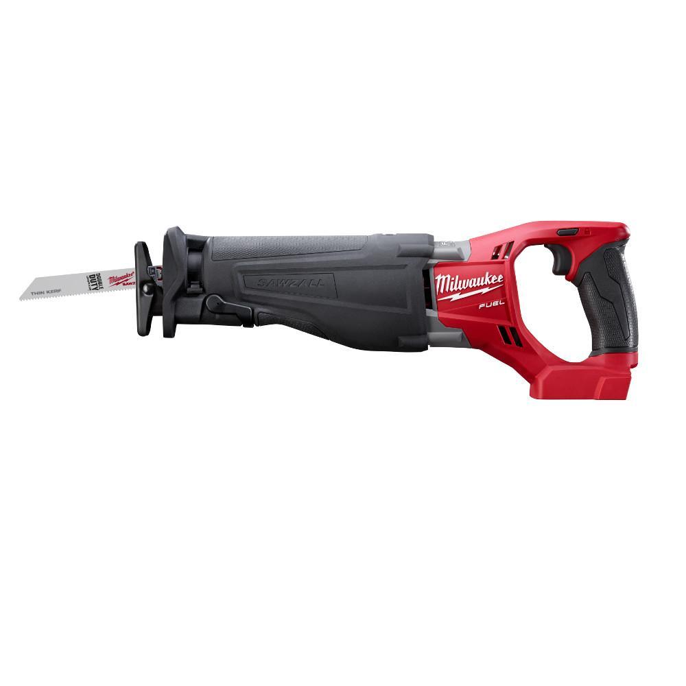 Milwaukee&reg; M18 FUEL&trade; 2720-80 SAWZALL&reg; Cordless Reconditioned Reciprocating Saw With Integrated Work Light, 1-1/8 in L Stroke, 0 to 3000 spm, Straight Stroke, 18 V DC, 18-1/2 in OAL