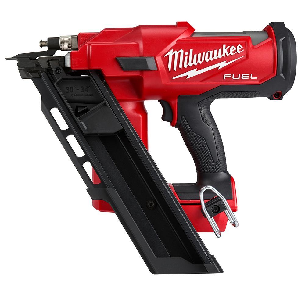 Milwaukee&reg; M18&trade; FUEL&trade; 2839-20 Cordless Finish Nailer, For Fastener Type: 15 ga DA Style Nail, 110 Magazine, 12.75 in OAL, Battery