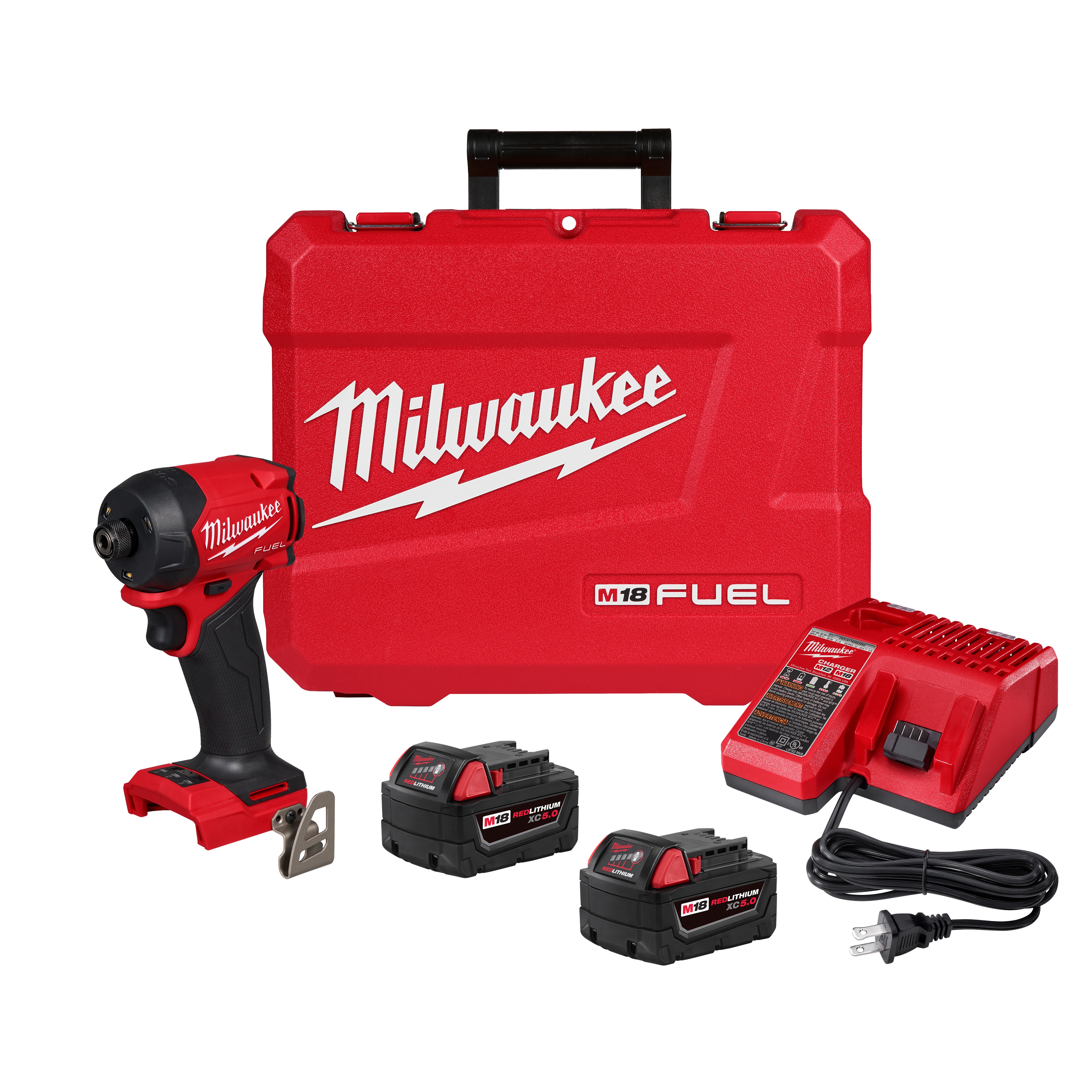 Milwaukee&reg; M12 FUEL&trade; SURGE&trade; 2551-20 Cordless Hydraulic Driver, 1/4 in Hex Drive, 3400 bpm, 450 in-lb Torque, 12 V, 5.2 in OAL