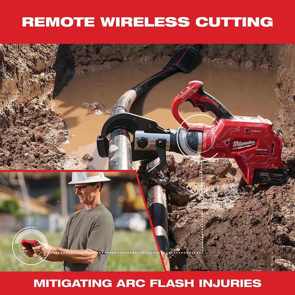 Milwaukee&reg; M18&trade; 2776R-21 Cordless Cable Cutter Kit With Wireless Remote, Up to 1500 kcmil Cutting, 18 V DC, 5 Ah Li-Ion Battery