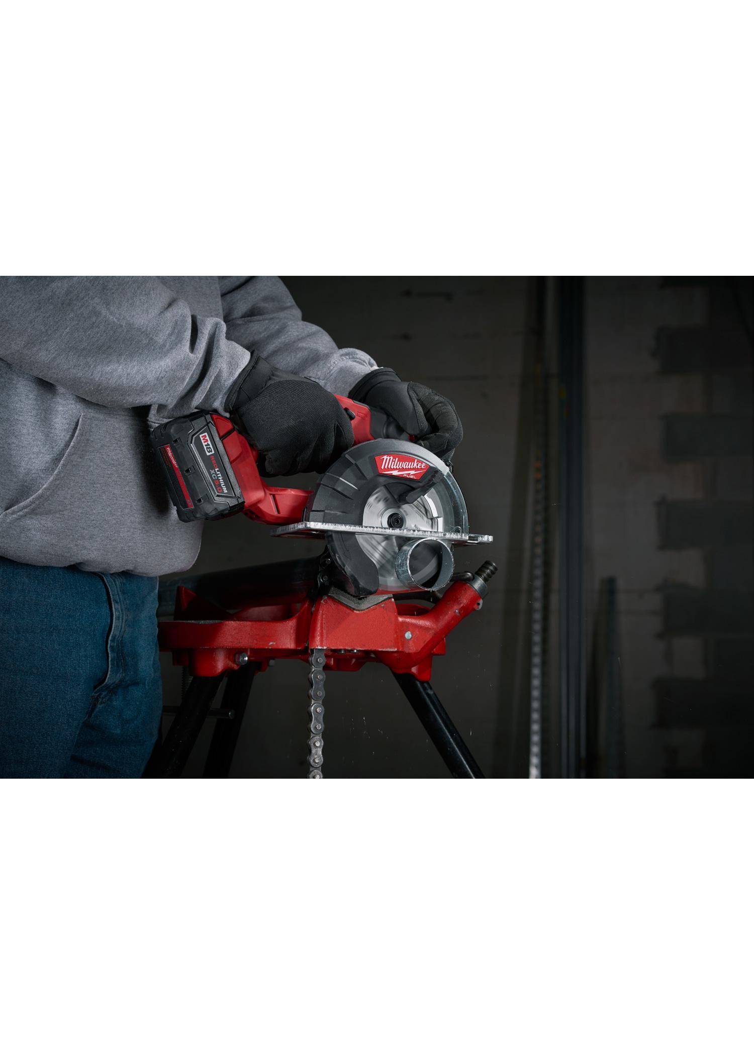 Milwaukee&reg; M18&trade; FUEL&trade; 2782-80 Cordless Reconditioned Circular Saw, 5-3/8 in Dia Blade, 0.787 in Arbor/Shank, 18 V, Li-Ion Battery, Right Blade Side