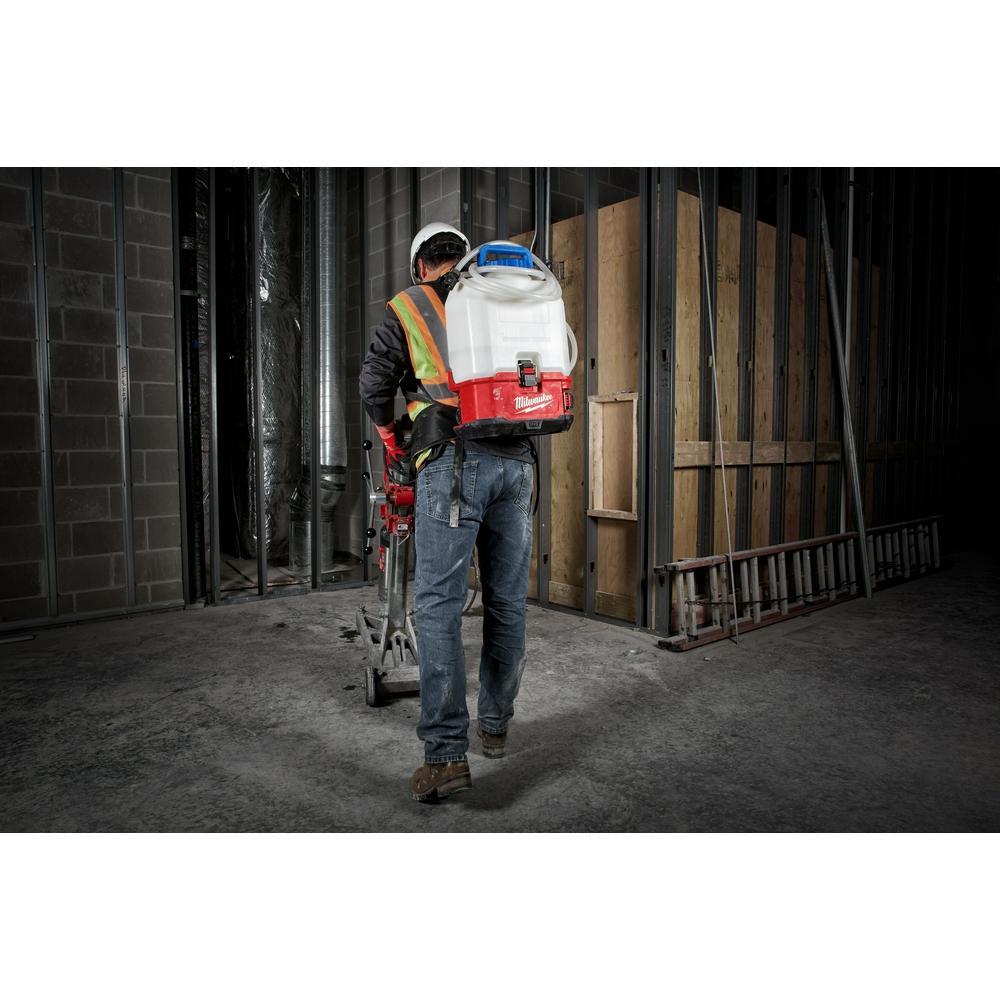 Milwaukee&reg; M18&trade; SWITCH TANK&trade; 2820-21WS Backpack Water Supply Kit, 4 gal Tank, 20 to 60 psi Pressure