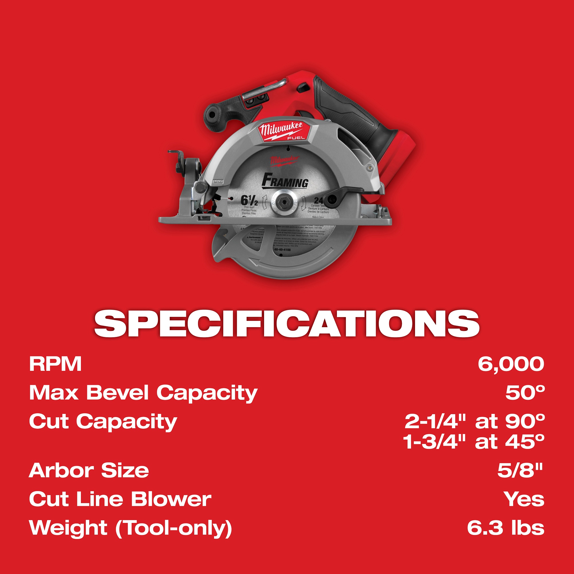 Milwaukee&reg; 2833-20 MIL 2833-20