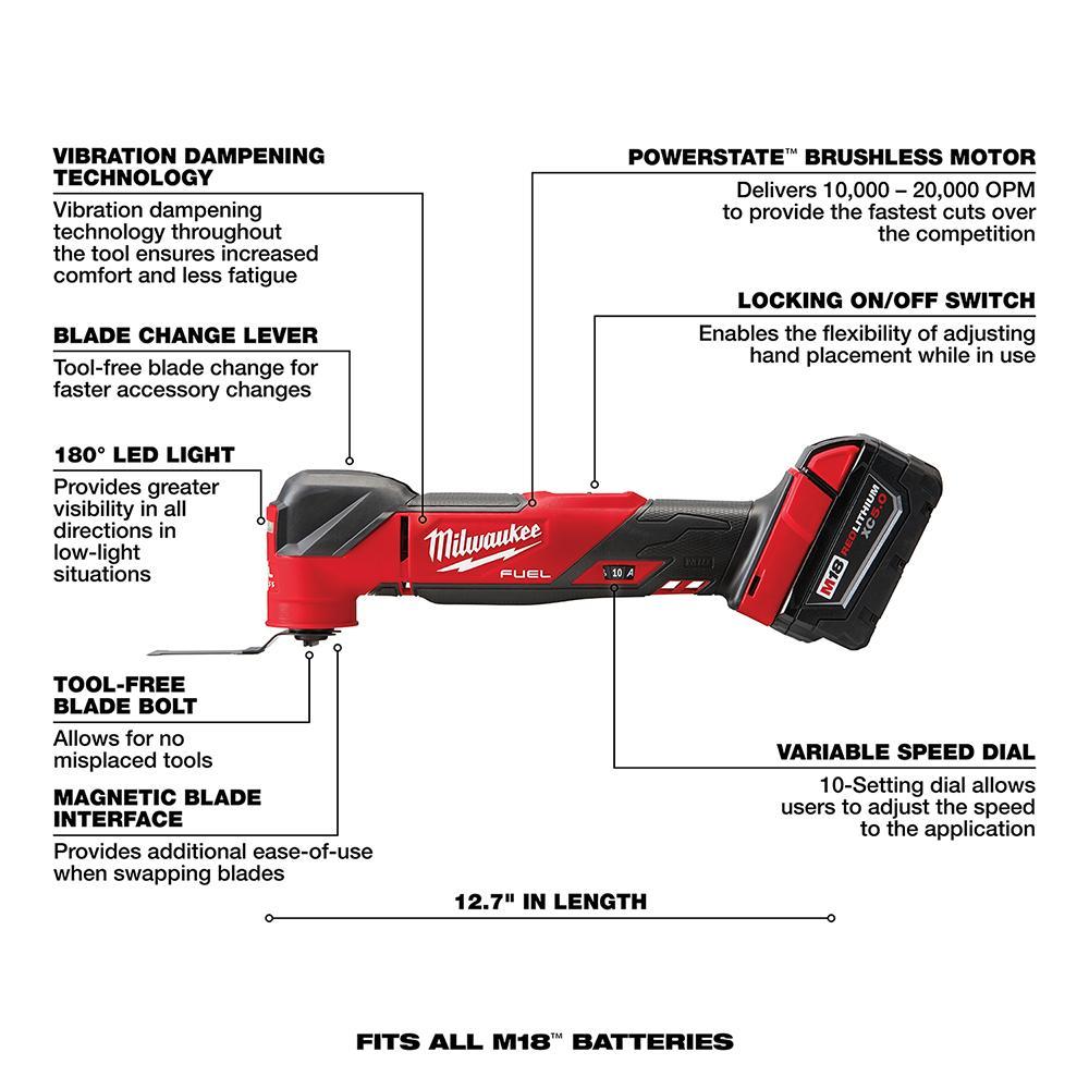 Milwaukee® 2836-21 MIL 2836-21