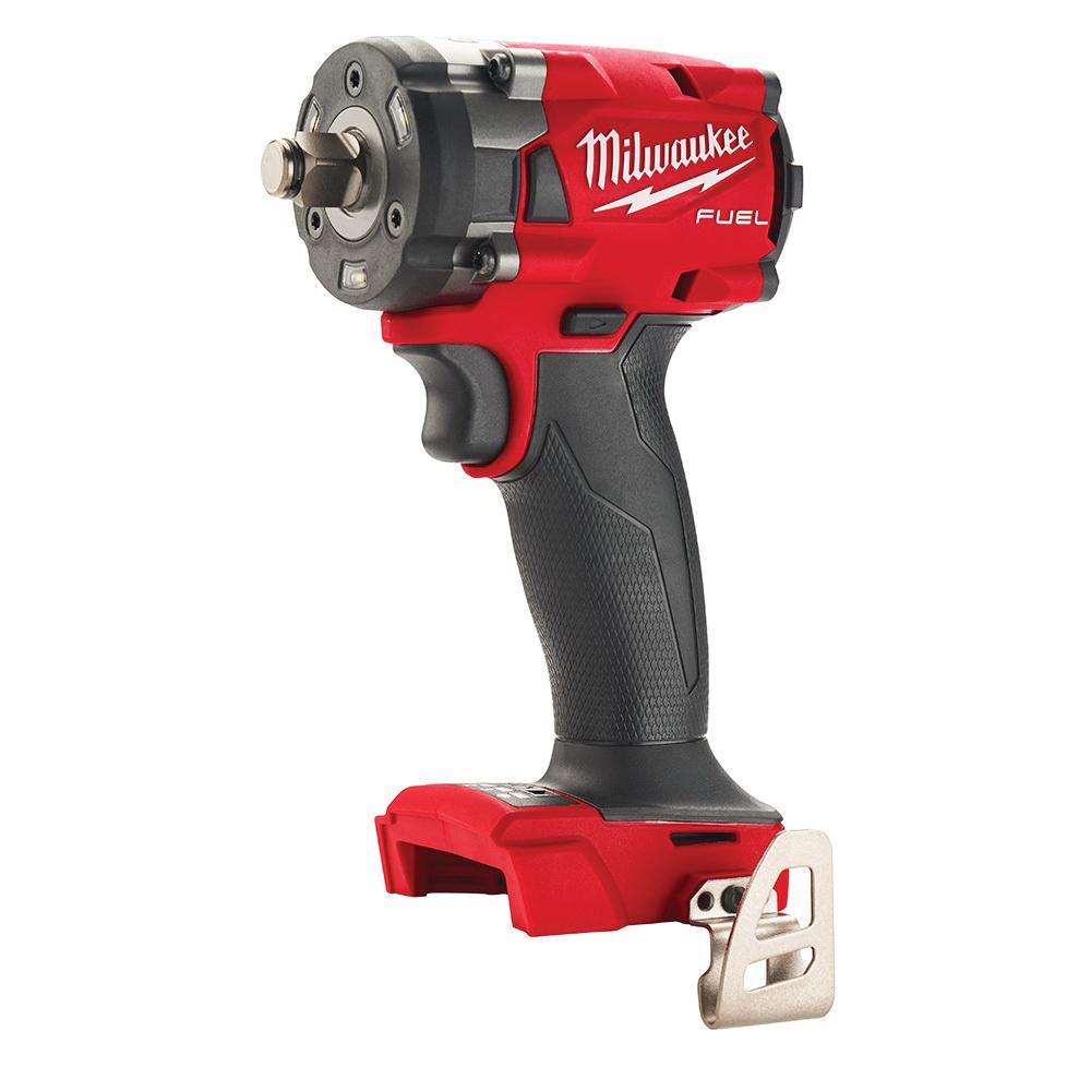 product Milwaukee&reg; M18 FUEL&trade; 2867-20 High Torque Cordless Impact Wrench With One-Key&trade; Technology, 1 in Square Drive, 1800 ft-lb Torque, 18 VDC