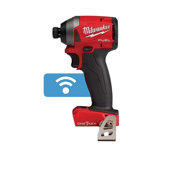 Milwaukee&reg; M18 FUEL&trade; 2857-20 Cordless Impact Driver, 1/4 in Hex Drive, 4300 bpm, 2000 in-lb Torque, 18 V, 4.59 in OAL