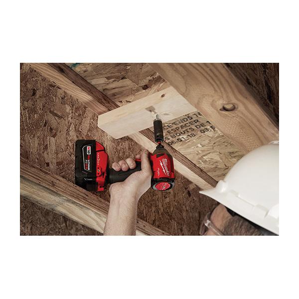 Milwaukee&reg; M18 FUEL&trade; 2857-20 Cordless Impact Driver, 1/4 in Hex Drive, 4300 bpm, 2000 in-lb Torque, 18 V, 4.59 in OAL