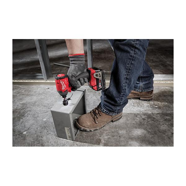 Milwaukee&reg; M18 FUEL&trade; 2857-20 Cordless Impact Driver, 1/4 in Hex Drive, 4300 bpm, 2000 in-lb Torque, 18 V, 4.59 in OAL