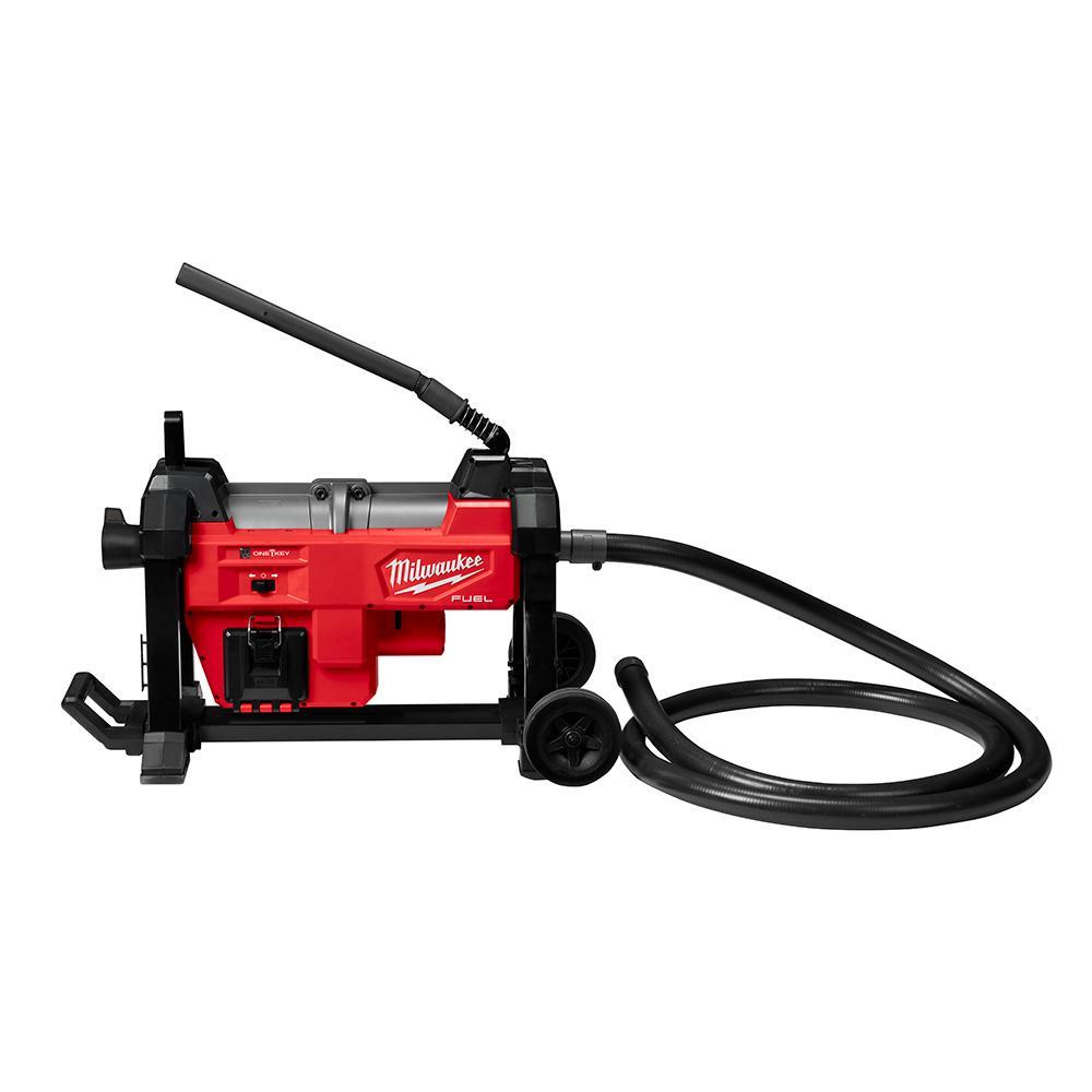 Milwaukee&reg; M18 FUEL&trade; 2871A-22 Sewer Sectional Machine, 1-1/4 in Drain Line, 200 ft Max Run, ABS/Steel Housing