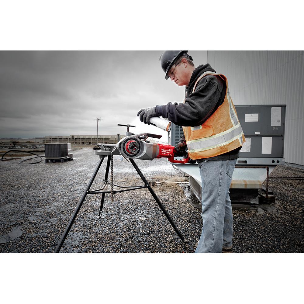 Milwaukee&reg; 2874-80 Pipe Threader, 7.5 in L x 1.5 in W, Power Source: Battery