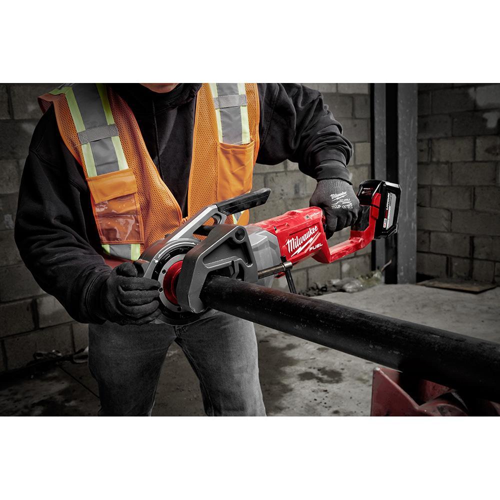 Milwaukee&reg; 2874-80 Pipe Threader, 7.5 in L x 1.5 in W, Power Source: Battery
