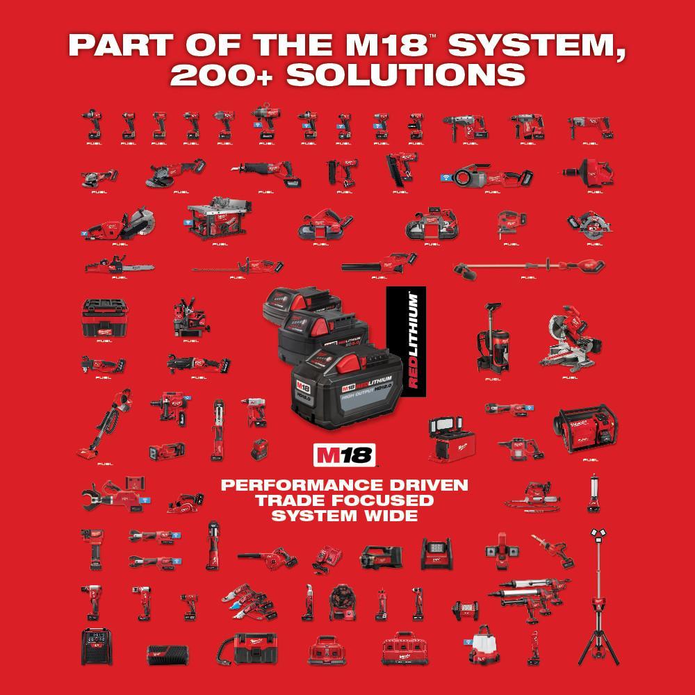 Milwaukee&reg; 2902-22 Brushless Cordless Hammer Drill Kit, 1/2 in Single Sleeve Ratcheting Chuck, 18 V DC, 0 to 550/0 to 1800 rpm No-Load, Li-Ion Battery