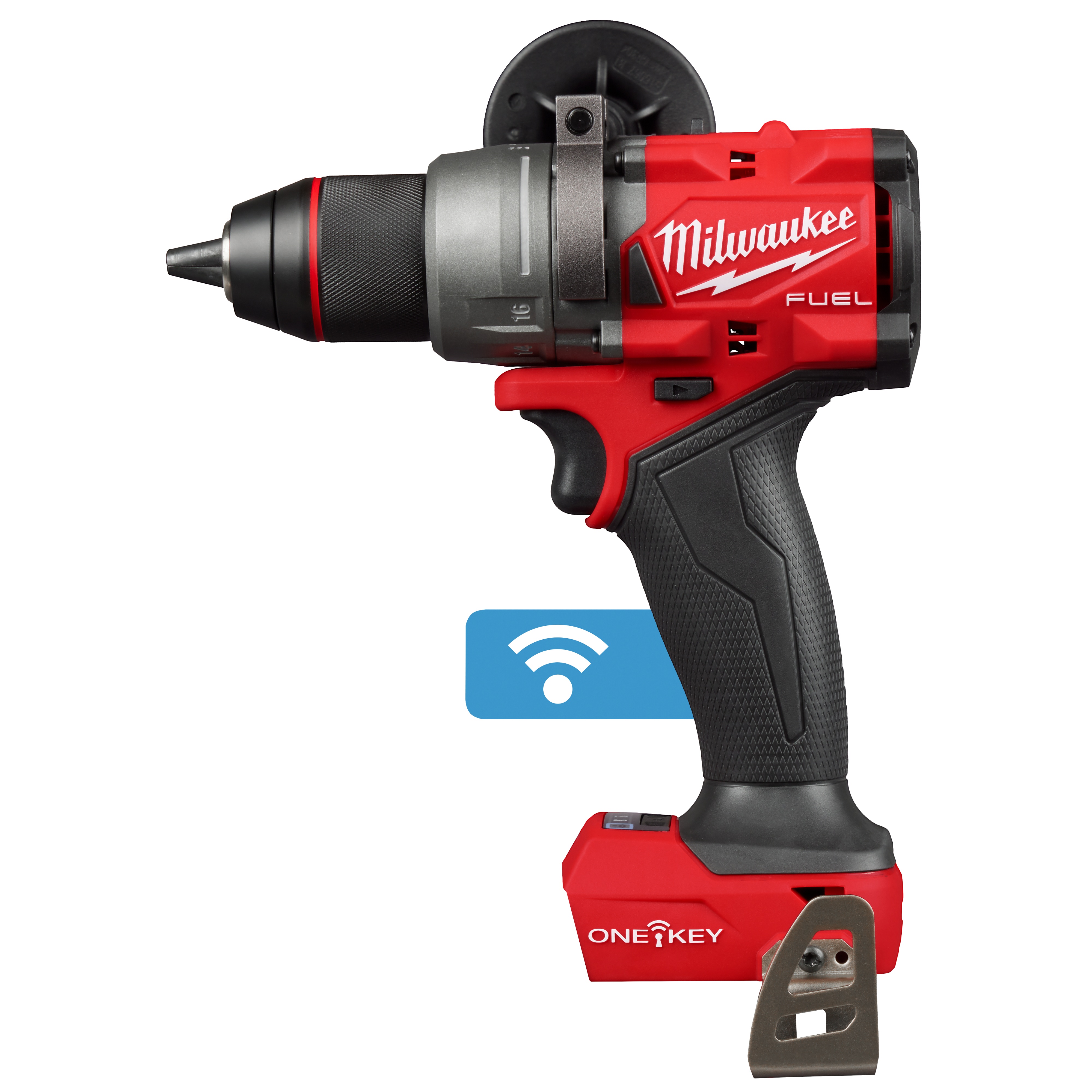 Milwaukee&reg; 2806-20 M18&trade; FUEL&trade; Cordless Hammer Drill With ONE-KEY&trade;, 1/2 in Keyless Chuck, 18 V, 2000 rpm No-Load, Li-Ion Battery