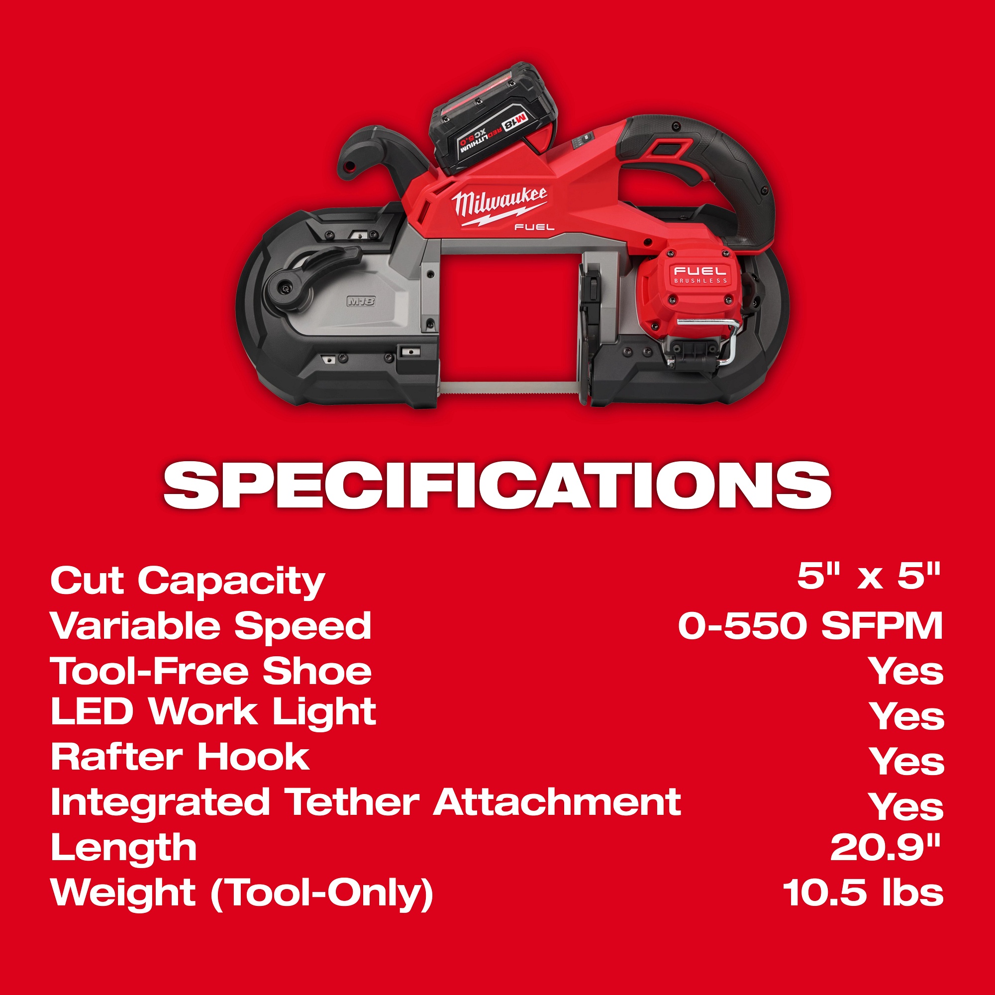 Milwaukee&reg; 2929-22 MIL 2929-22