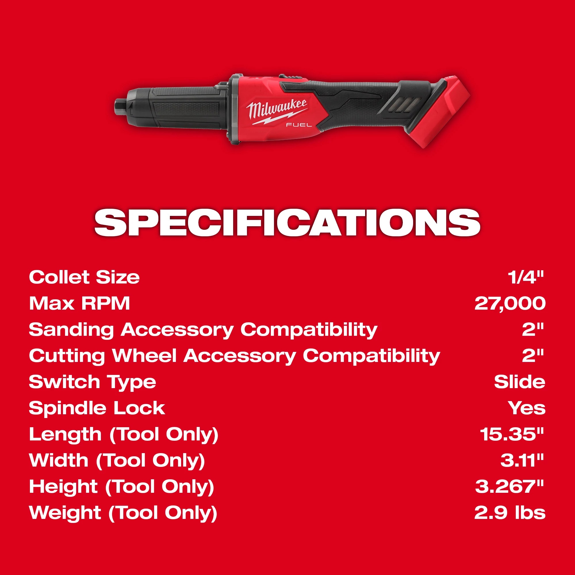 Milwaukee&reg; 2939-20 MIL 2939-20