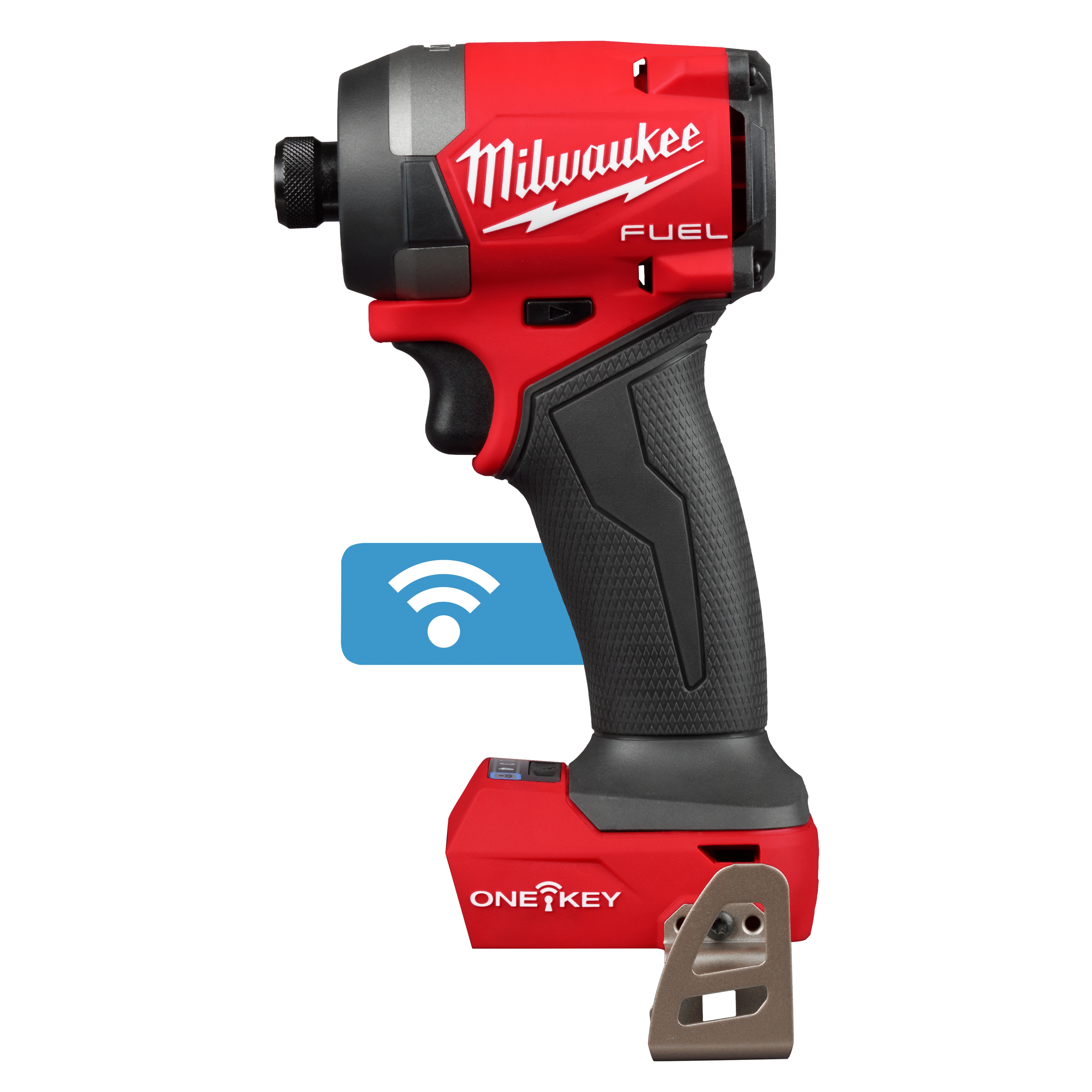 Milwaukee&reg; M18&trade; FUEL&trade; 2850-22CT Compact Brushless Cordless Impact Driver Kit, 1/4 in Hex Drive, 4200 bpm, 1600 in-lb Torque, 18 V DC, 5.1 in OAL