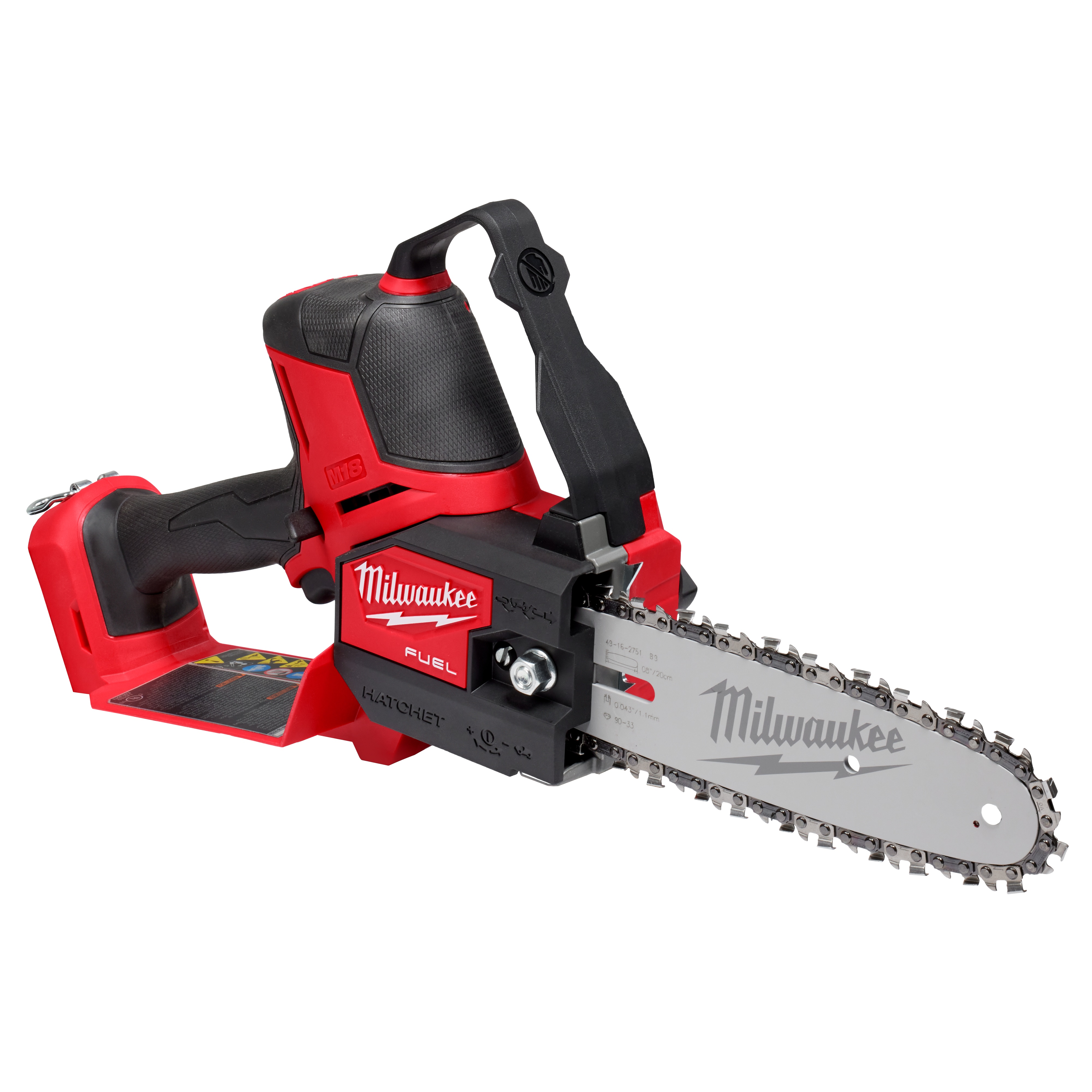 Milwaukee&reg; 2727-20 Brushless Cordless Chain Saw, Li-Ion Battery