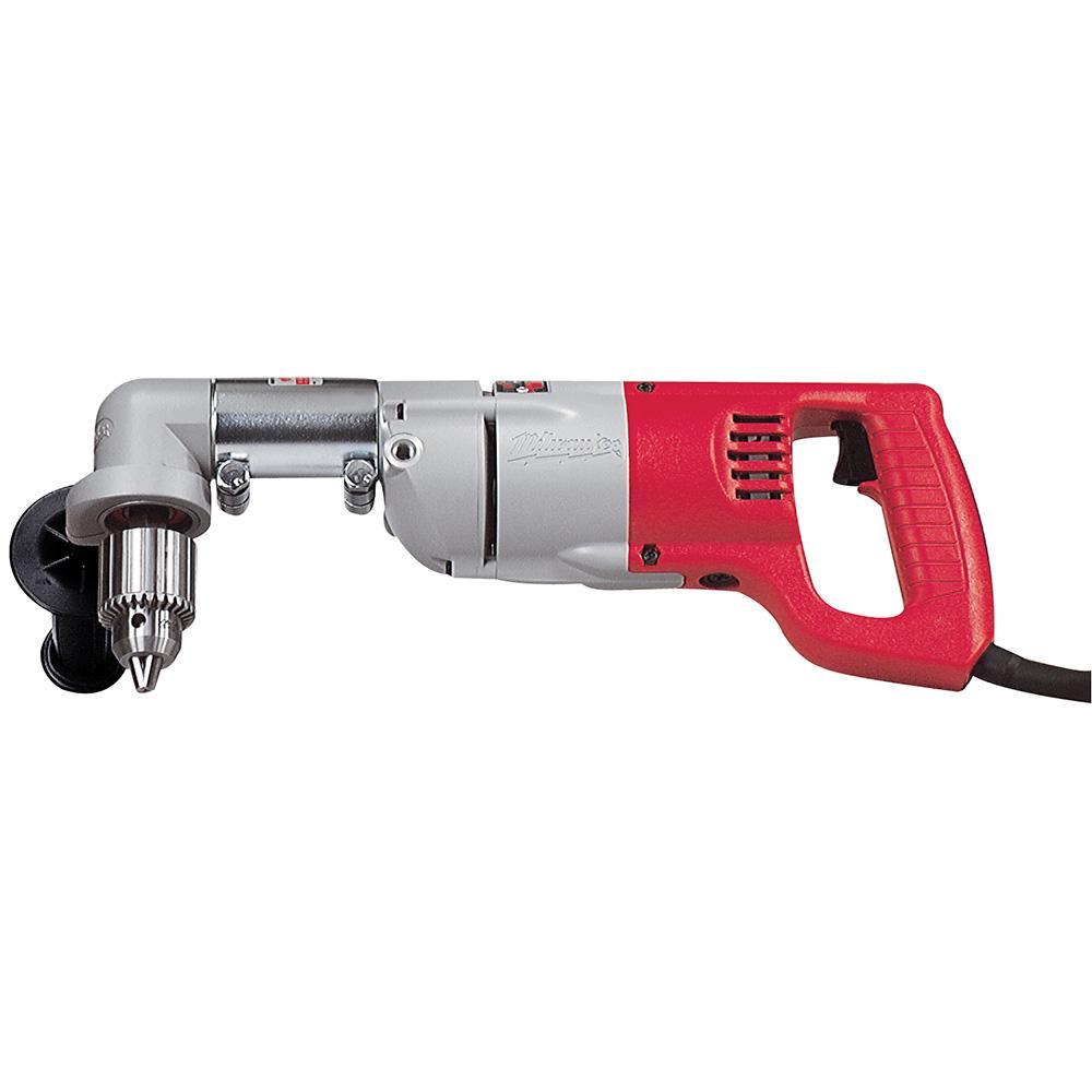Milwaukee&reg; 0299-20 Grounded Heavy Duty Electric Drill, 1/2 in Keyed Chuck, 120 V AC, 0 to 850 rpm Speed, 12-13/64 in OAL