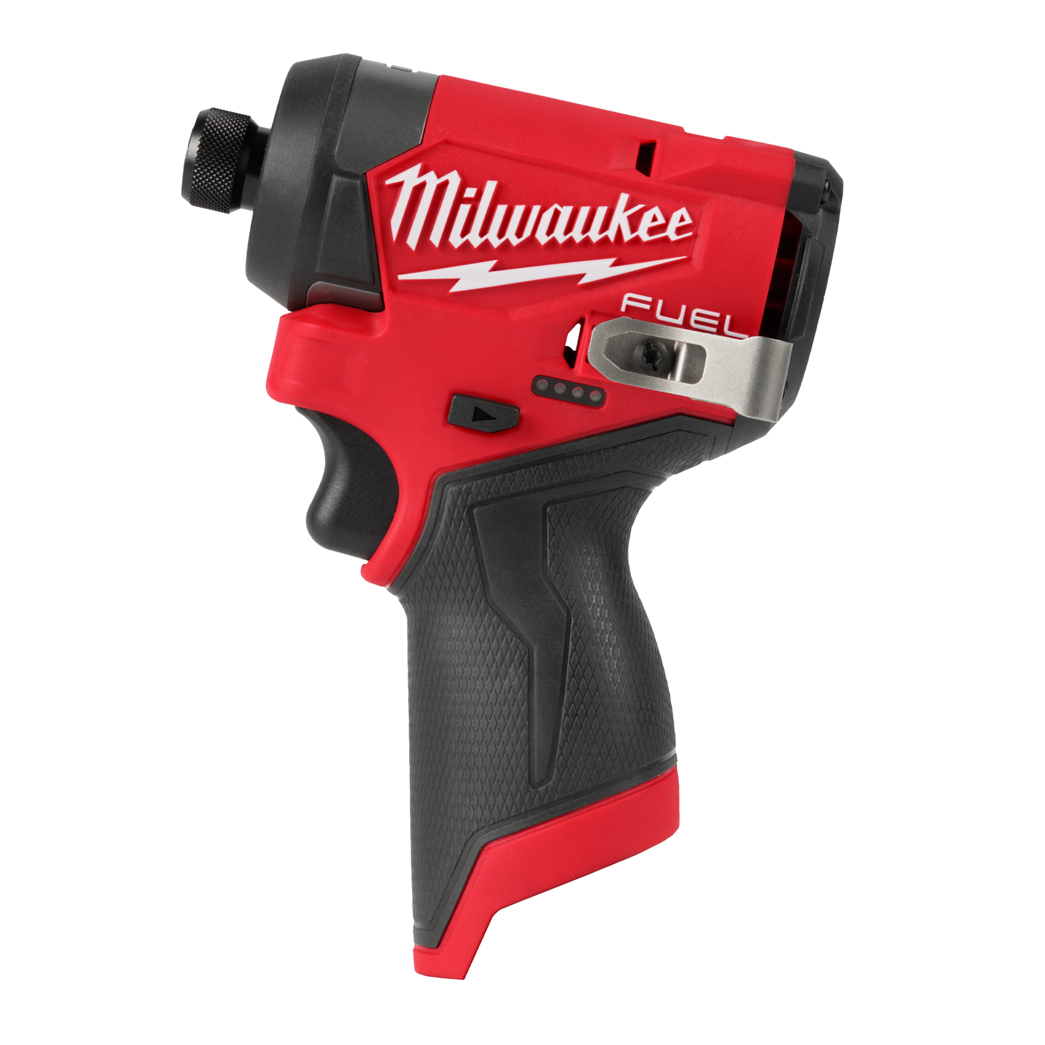 Milwaukee&reg; M12&trade; 2462-22 Compact Lightweight Cordless Impact Driver Kit, 1/4 in Hex Drive, 0 to 3300 bpm, 1000 in-lb Torque, 12 V AC, 6-3/8 in OAL