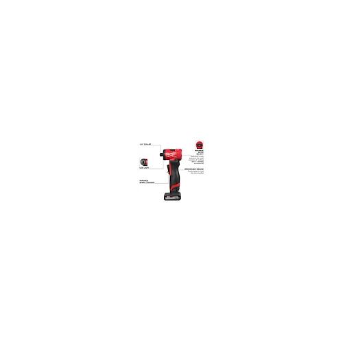 Milwaukee&reg; 2984-20 Fuel Cordless Grinder, 5 Ah Battery, Red