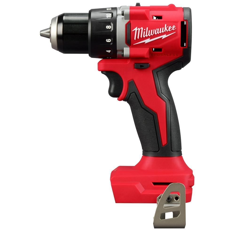 Milwaukee&reg; M12&trade; 2407-20 Compact Lightweight Cordless Drill/Driver, 3/8 in Chuck, 12 V DC, 0 to 400/0 to 1500 rpm No-Load, 7-3/8 in OAL, Li-Ion Battery