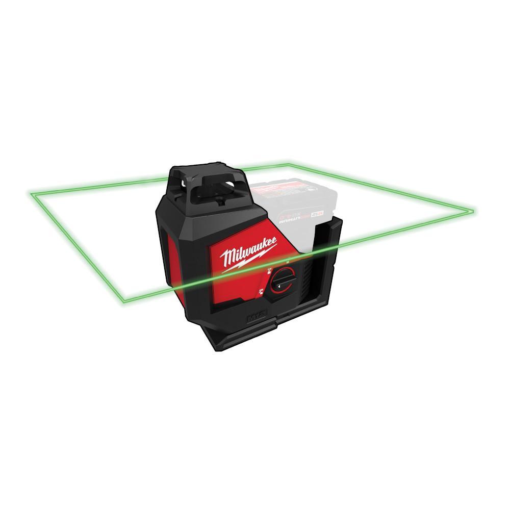 Milwaukee&reg; 3624-20 Laser level, +/- 1/8, 33 in/ft Accuracy, Glass-Filled Nylon Housing