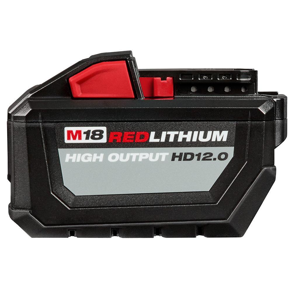 Milwaukee&reg; M18&trade; REDLITHIUM&trade; 48-11-1812 Cordless Battery Pack, 12 Ah, 18 V DC Charge