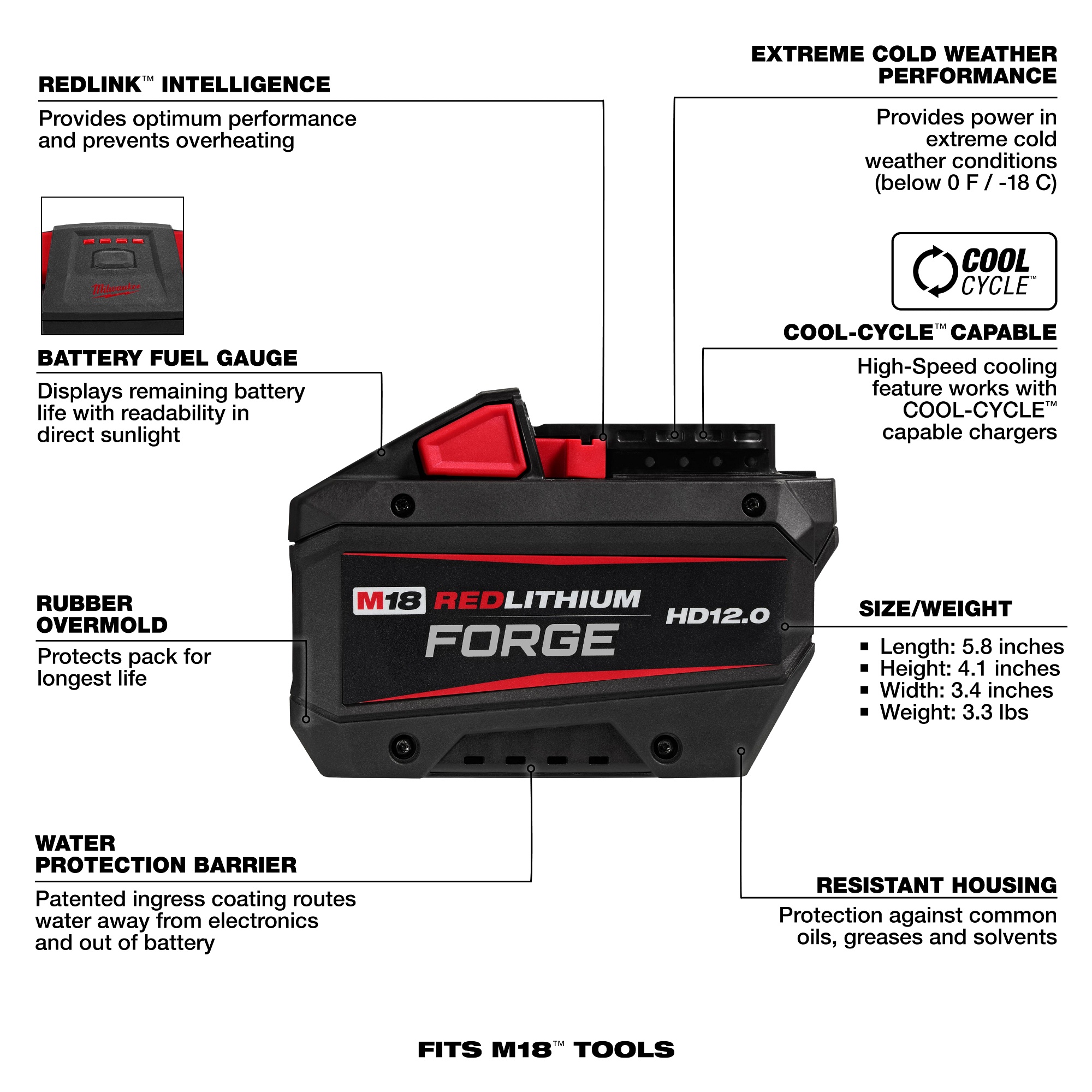 Milwaukee&reg; 48-11-1813 MIL 48-11-1813