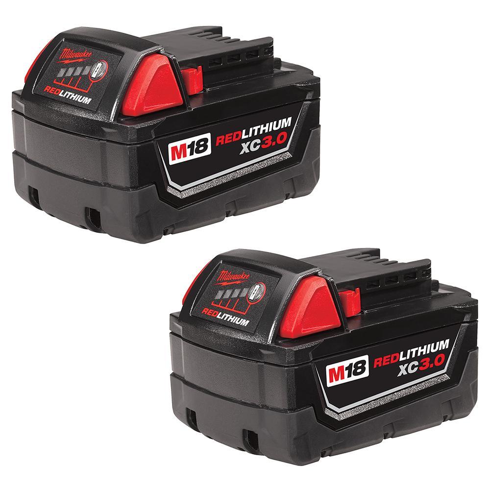Milwaukee® 48-11-2450 M12 Battery, 5 Ah Battery Li-Ion Battery, 12 V Charge, For Use With Milwaukee 12V Cordless Tools