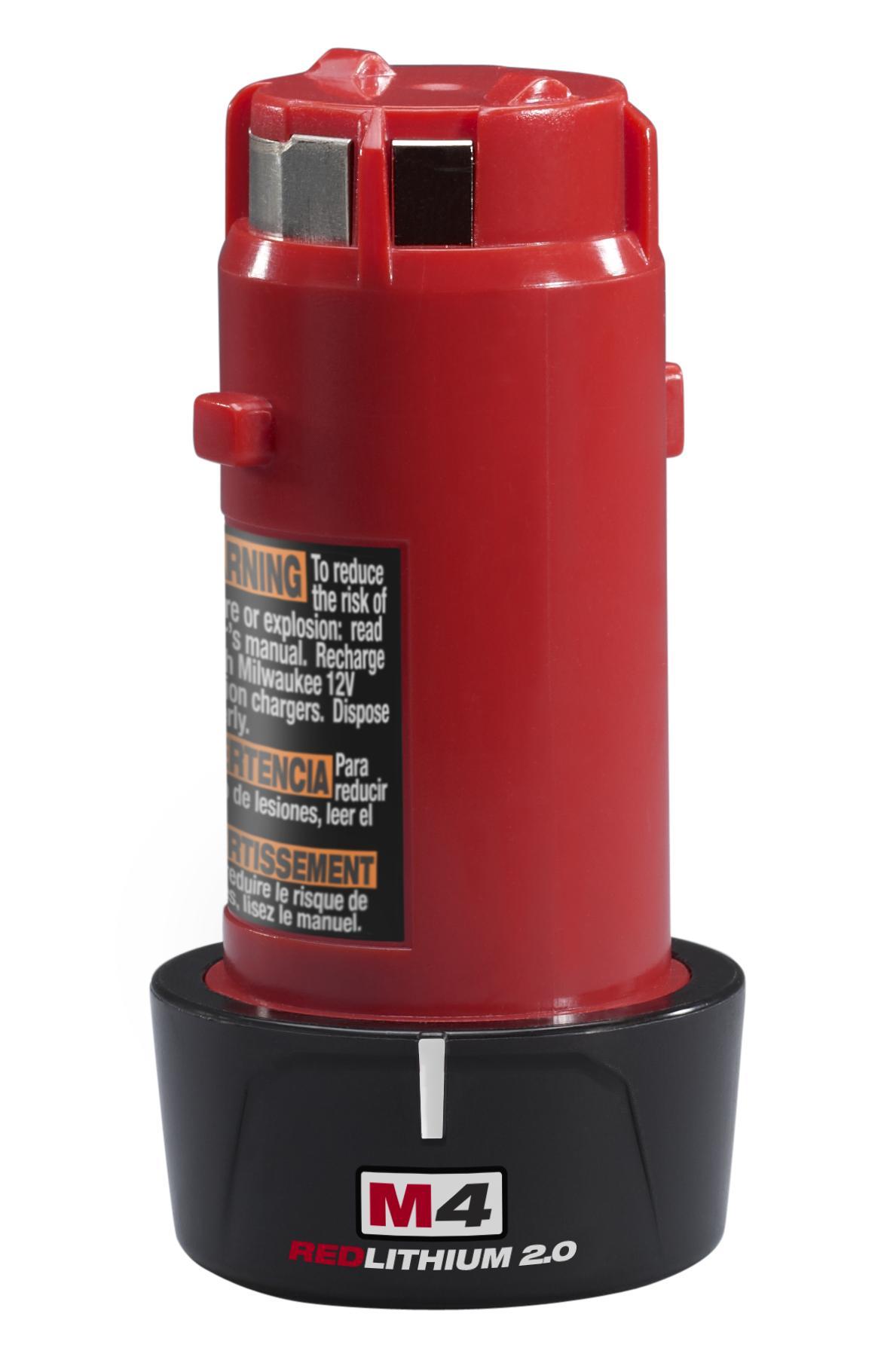 Milwaukee® 48-11-1861 M18™ REDLITHIUM™ FORGE™ Cordless Battery Pack, Li-Ion Battery, 18 V Charge