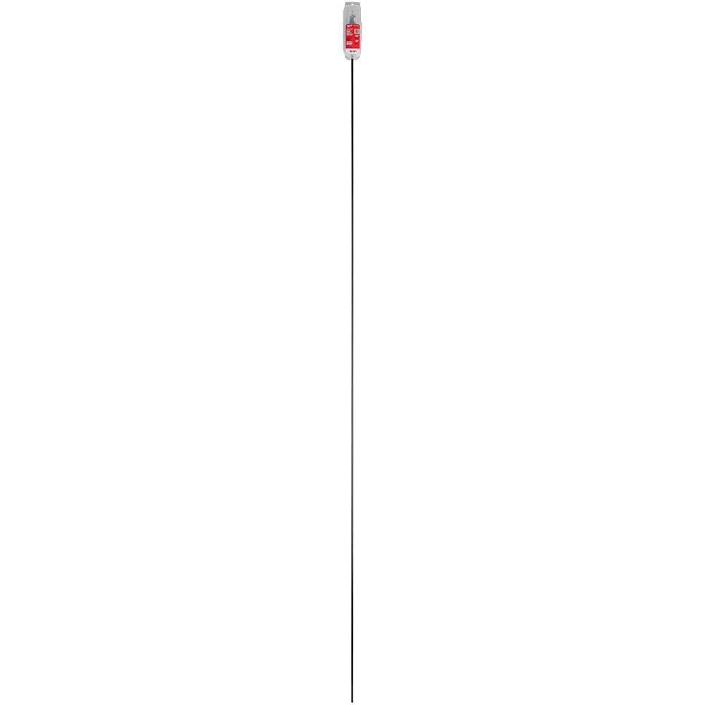 Milwaukee&reg; 48-13-8375 Heavy Duty Cable Bit, 3/4 in Dia, 72 in OAL, 1/4 in Shank, Screw Point, Bright