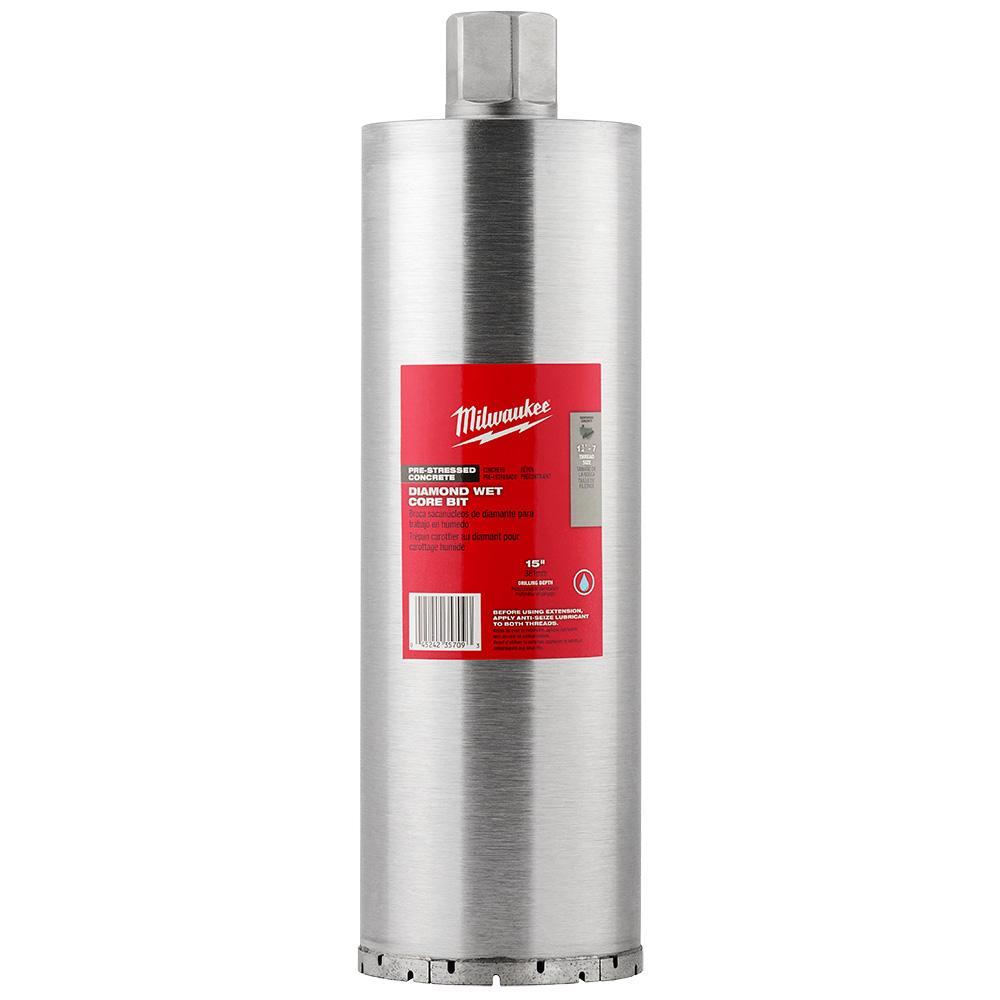 Milwaukee&reg; 48-17-1060 Pre-Stressed Wet Core Bit