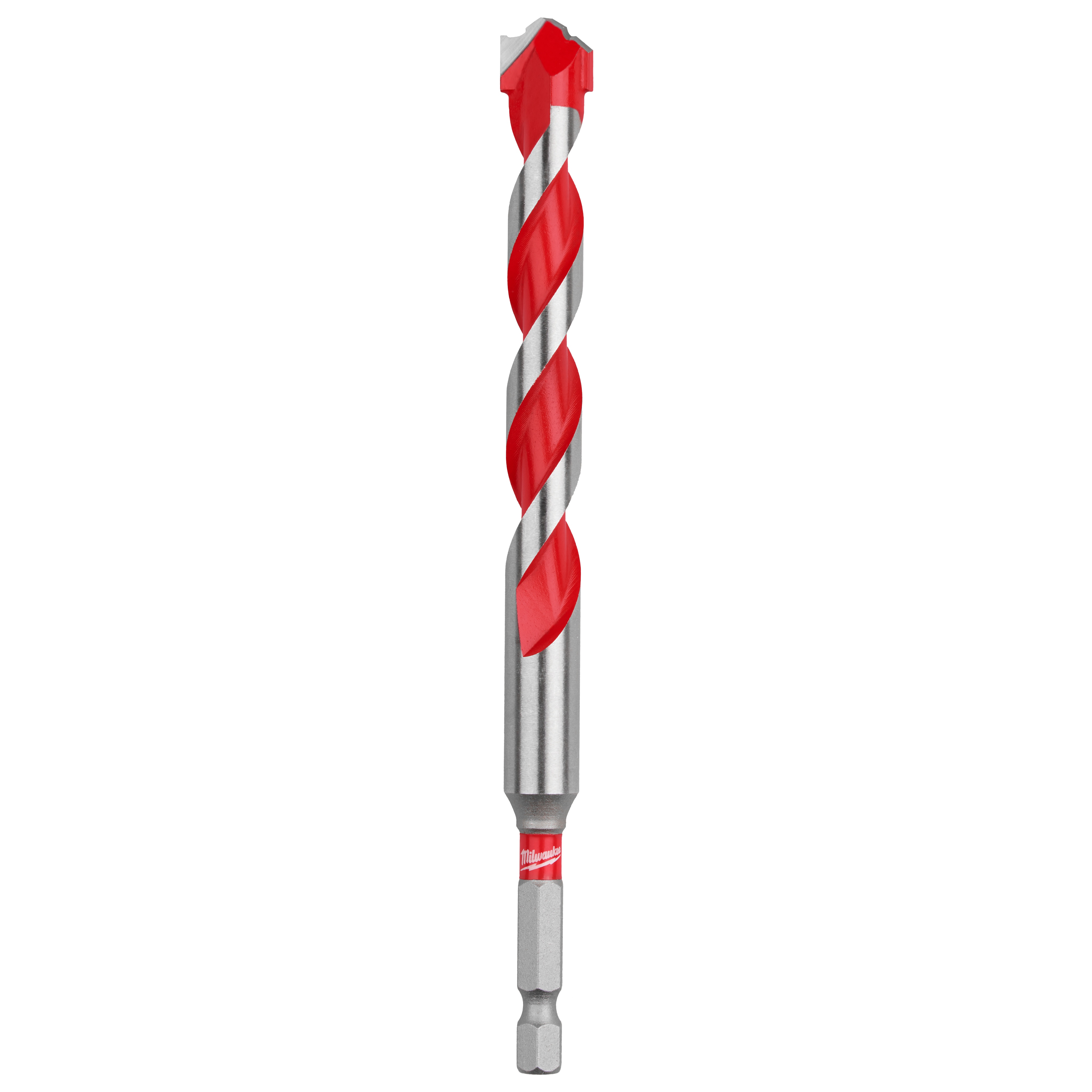 Milwaukee&reg; M12&trade; 48-20-7071 2-Cutter Heavy Duty Rotary Hammer Drill Bit, 7/8 in Drill Bit, 25/64 in SDS Shank, 6 in D Cutting, Carbide Cutting Edge, 8 in OAL